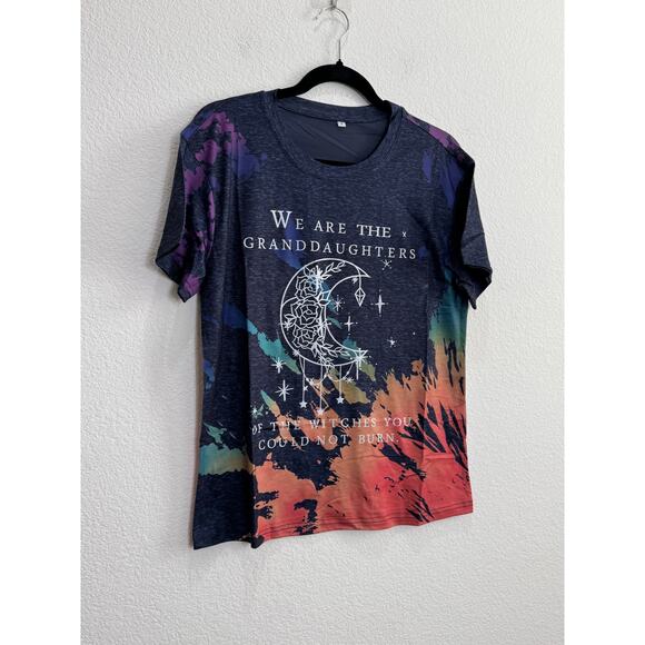 NWOT Women's We Are the Daughters Witch T-Shirt Wicca Feminism Power Small - Picture 9 of 11